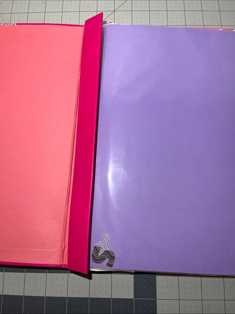 Hot Pink Zebra Print Photo Album with Gem Accent Frame